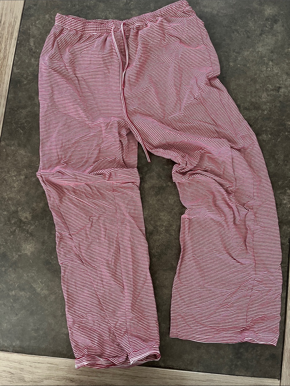 Red stripe lounge pant